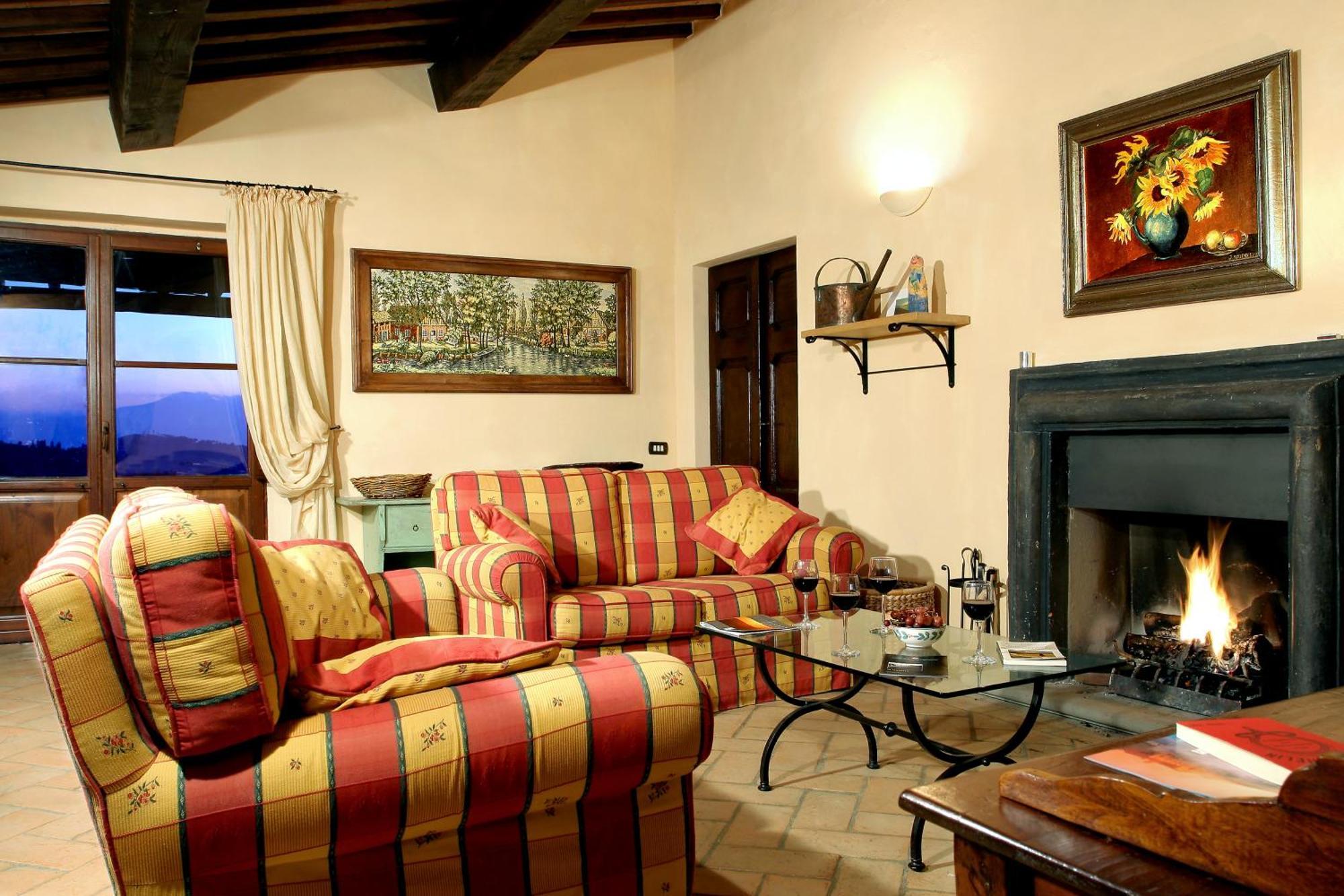 Vila Terre Di Nano Monticchiello Exteriér fotografie